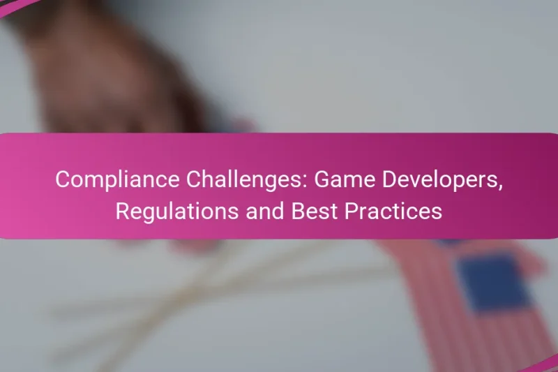 Compliance Challenges: Game Developers, Regulations and Best Practices