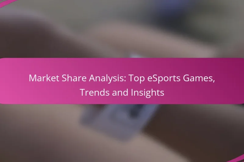 Market Share Analysis: Top eSports Games, Trends and Insights