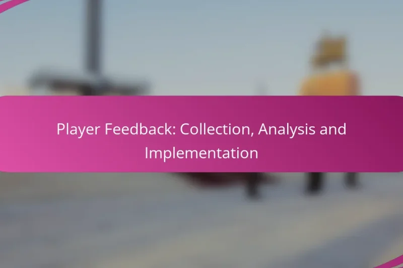 Player Feedback: Collection, Analysis and Implementation