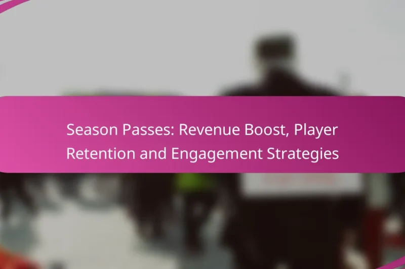 Season Passes: Revenue Boost, Player Retention and Engagement Strategies