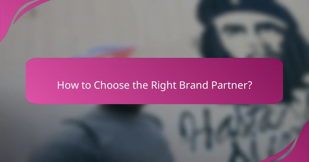 How to Choose the Right Brand Partner?