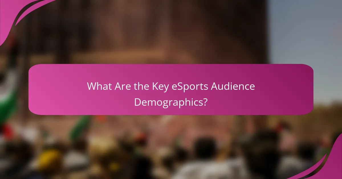 What Are the Key eSports Audience Demographics?